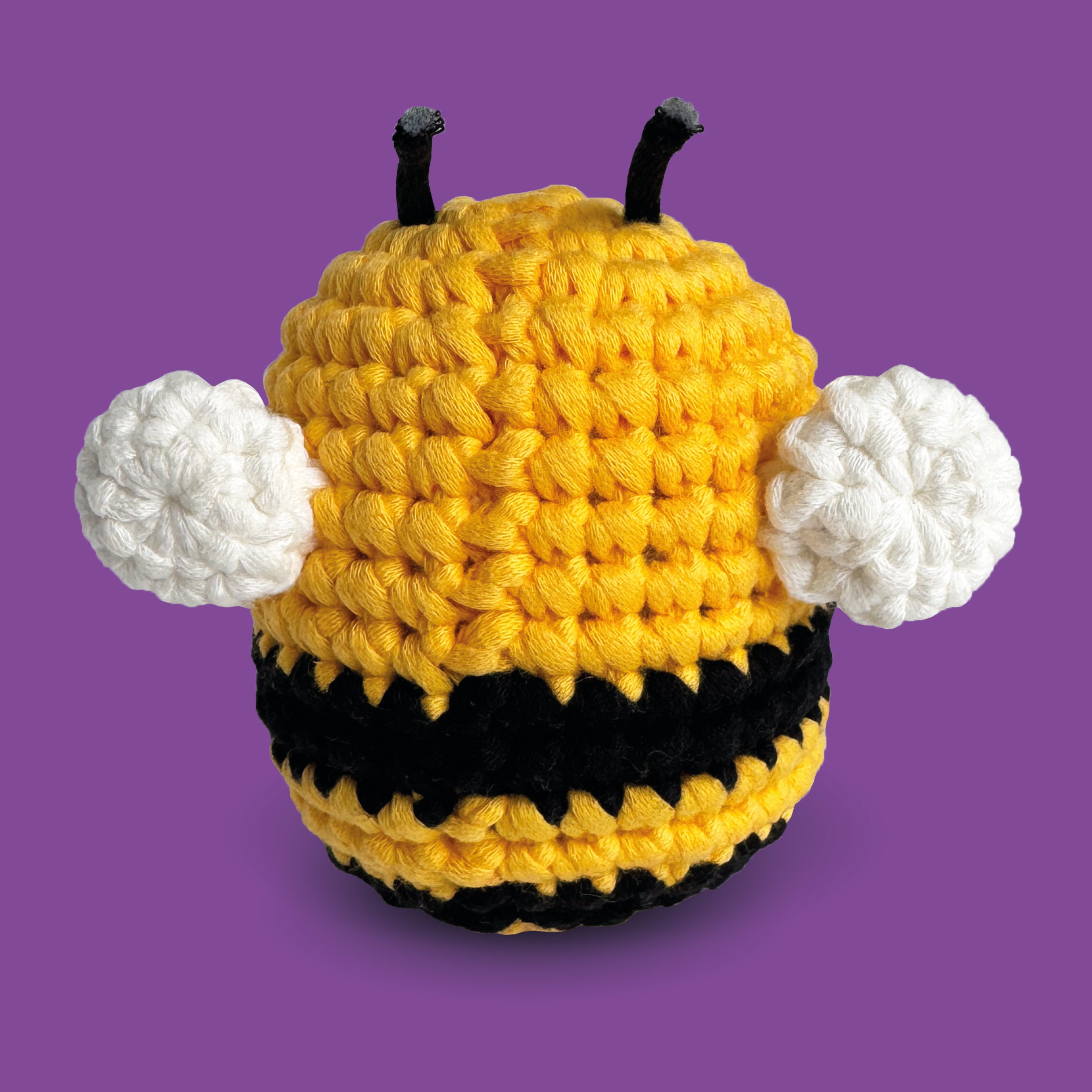 Biene häkeln - Maila die Amigurumi Biene - Back