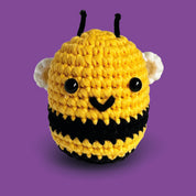 Biene häkeln - Maila die Amigurumi Biene - Front