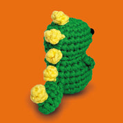 Dinosaurier häkeln - Oskar der Amigurumi Dinosaurier - Back