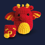 Drache häkeln - Ragnar der Amigurumi Drache - Title