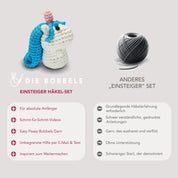 Einhorn hkeln - Lady Aurelia das Amigurumi Einhorn - Vergleich