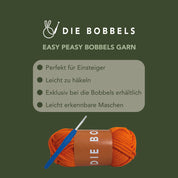 Fuchs häkeln - Freddy der Amigurumi Fuchs - Easy Peasy Bobbels Garn