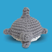 Hai häkeln - Spike der Amigurumi Hai - Back