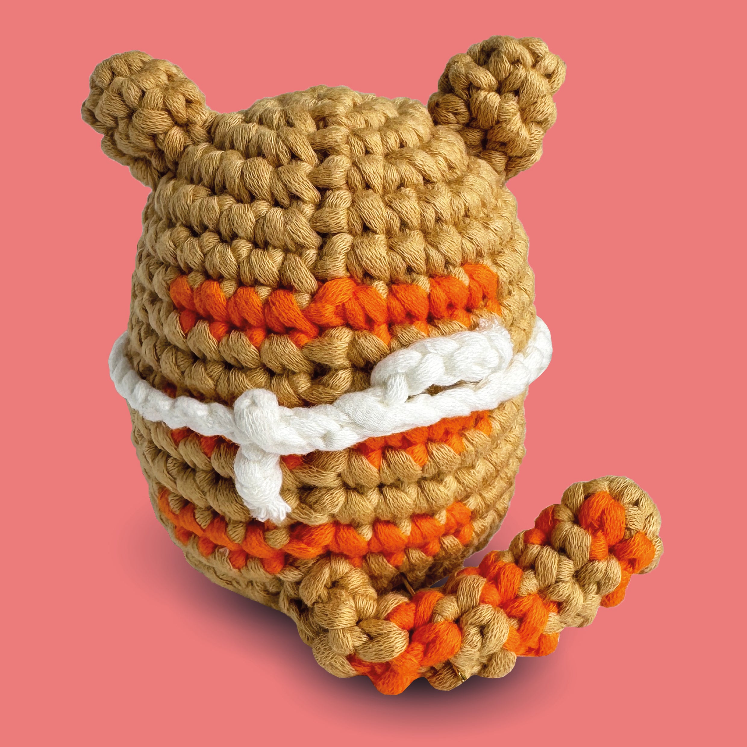 Katze häkeln - Mia die Amigurumi Katze - Back