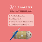 Katze häkeln - Mia die Amigurumi Katze - Easy Peasy Bobbels Garn