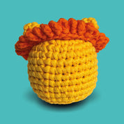 Löwe häkeln - Leo der Amigurumi Löwe - Back