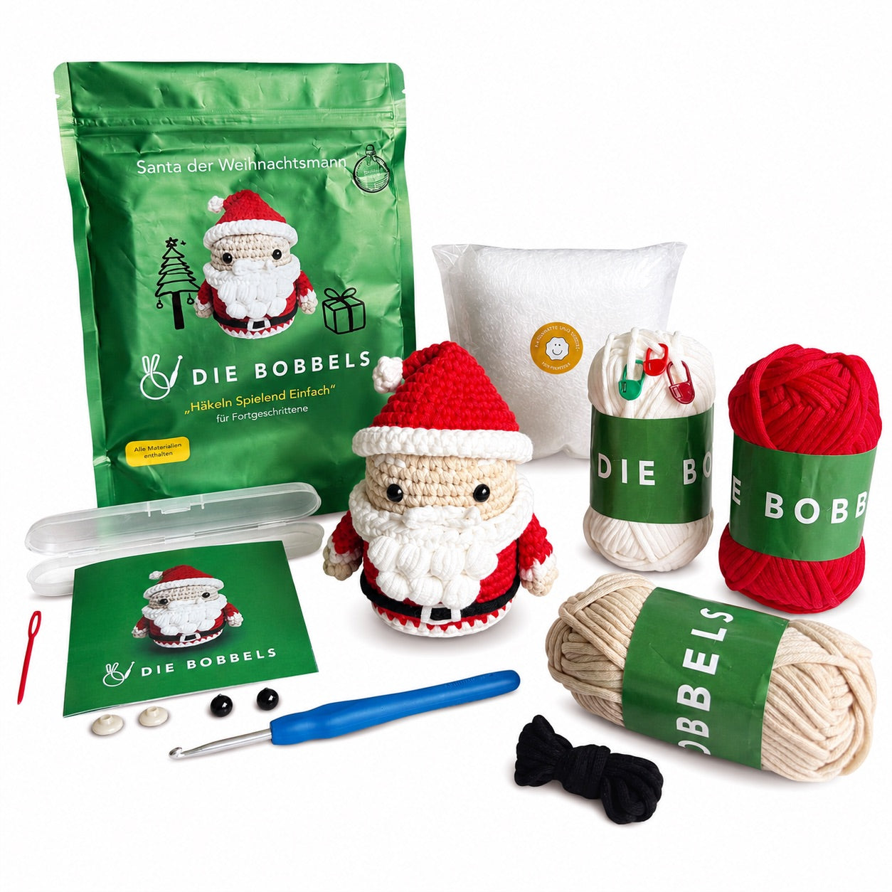 Häkelset Weihnachtsmann - Santa der Weihnachtsmann häkeln