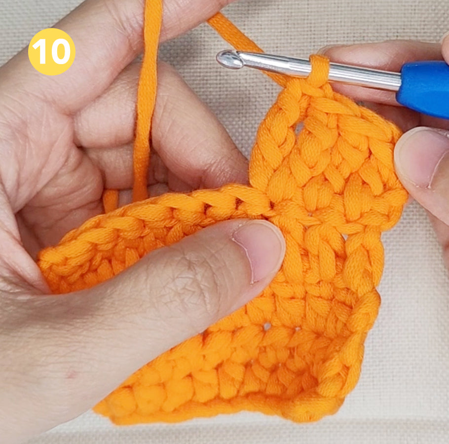 Doppelstäbchen zunehmen abgeschlossen