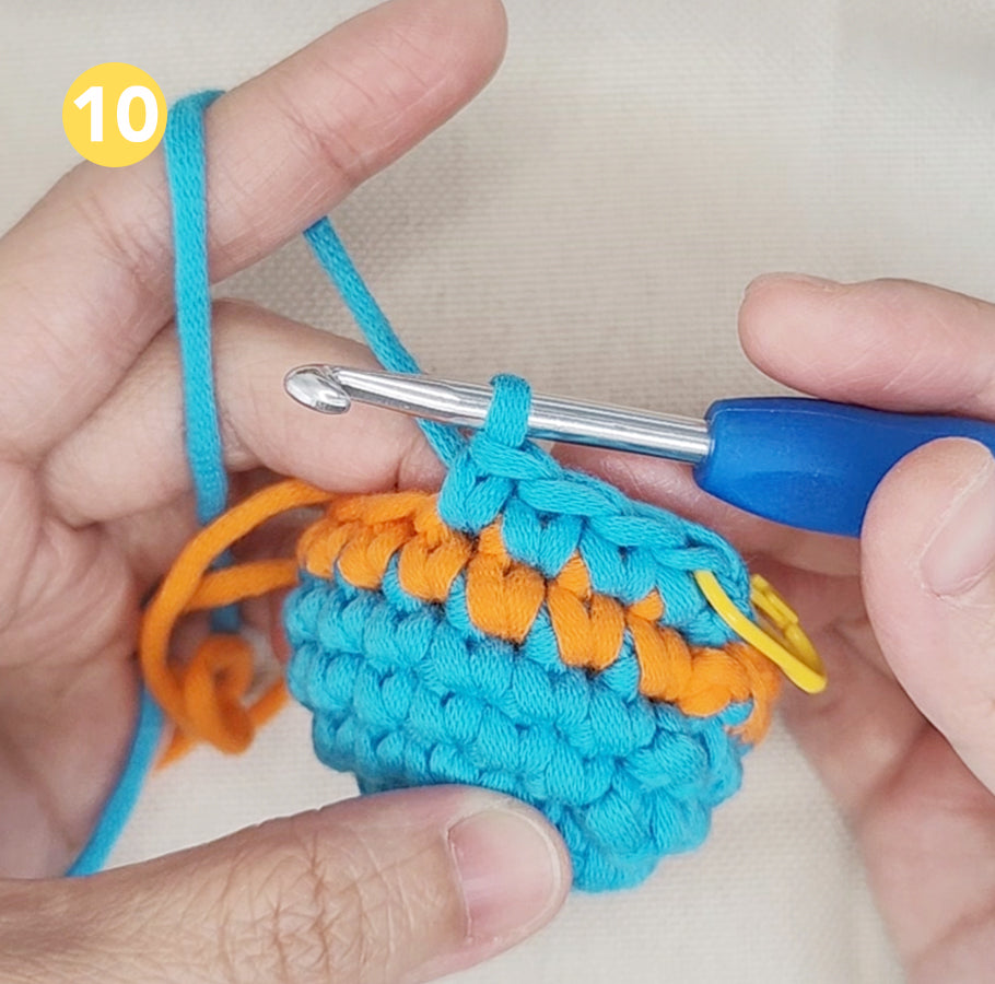 Streifen häkeln mit System