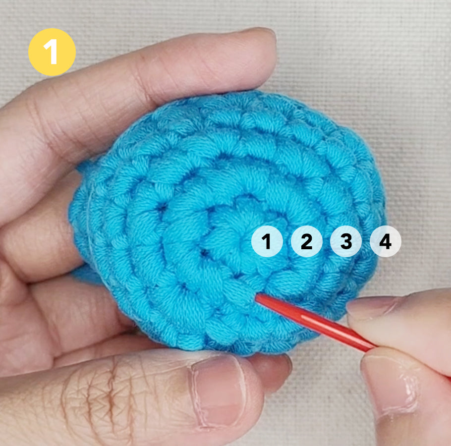 Wichtig: Die vier Schritte bleiben genau in dieser Reihenfolge bestehen.