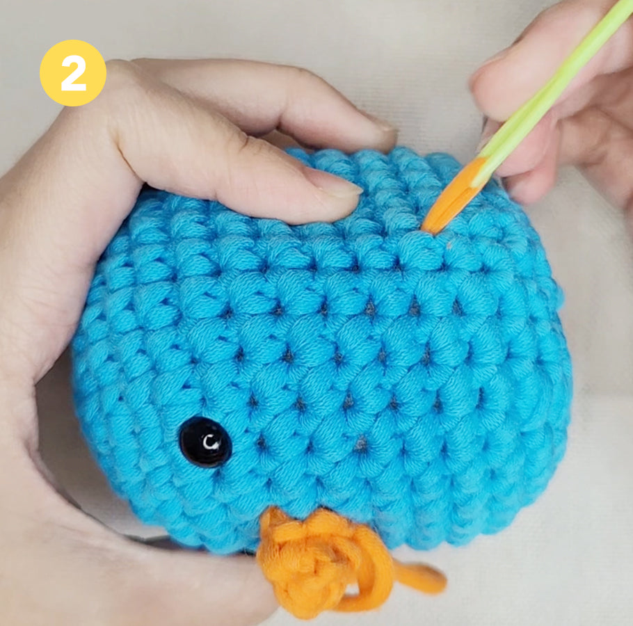 Garnende im Inneren verstecken