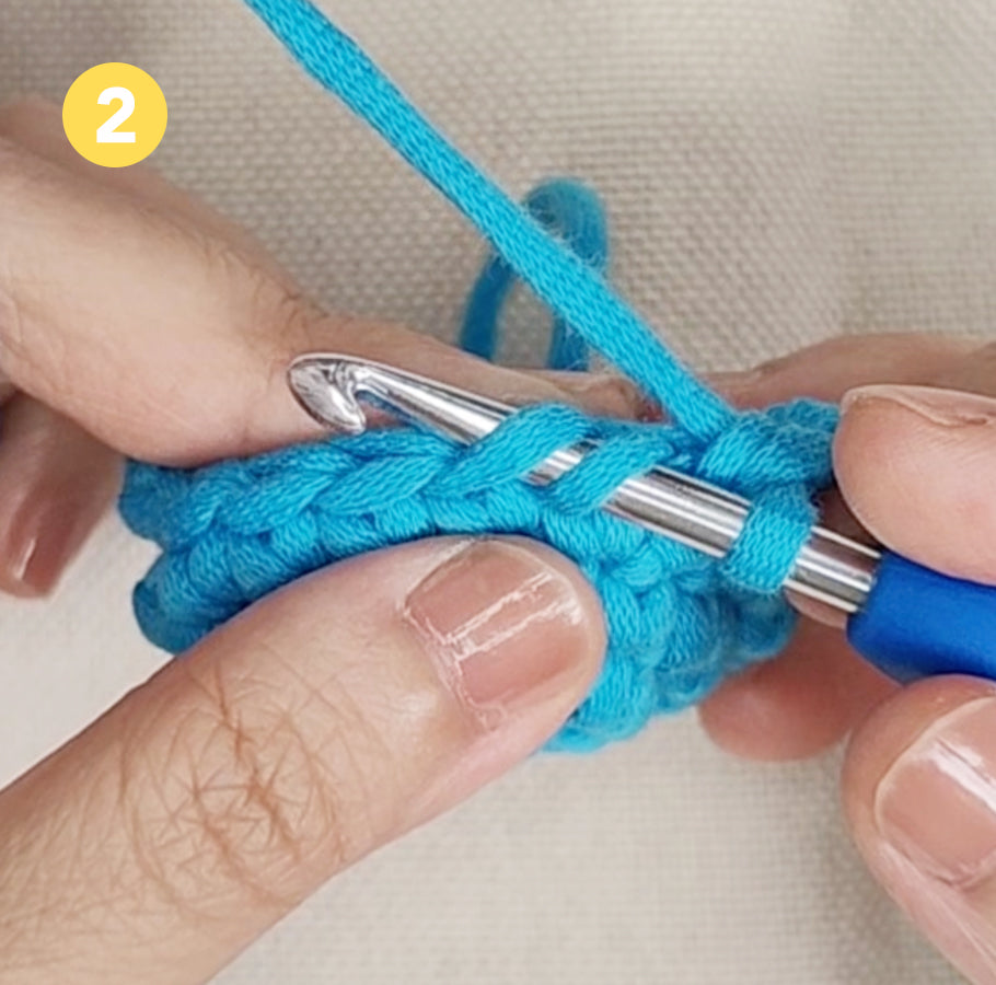 Einstechen &amp; Schlaufen fassen