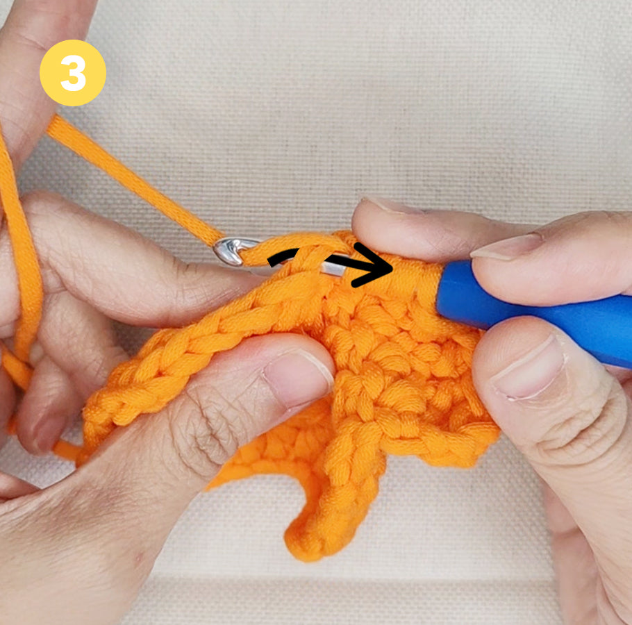 Erster Umschlagdurchzug