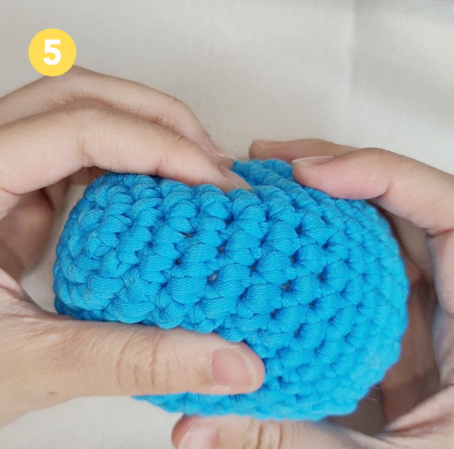 Garnende sanft einmassieren